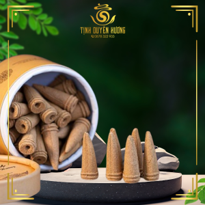 NHANG TRẦM HƯƠNG - NHANG NỤ HỘP 100 GR - 40 VIÊN